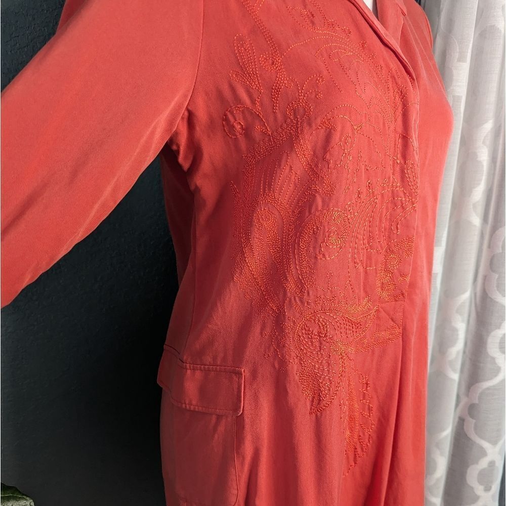 Soft Surroundings Weekender Embroidered Shirt Dress - Picture 6 of 10